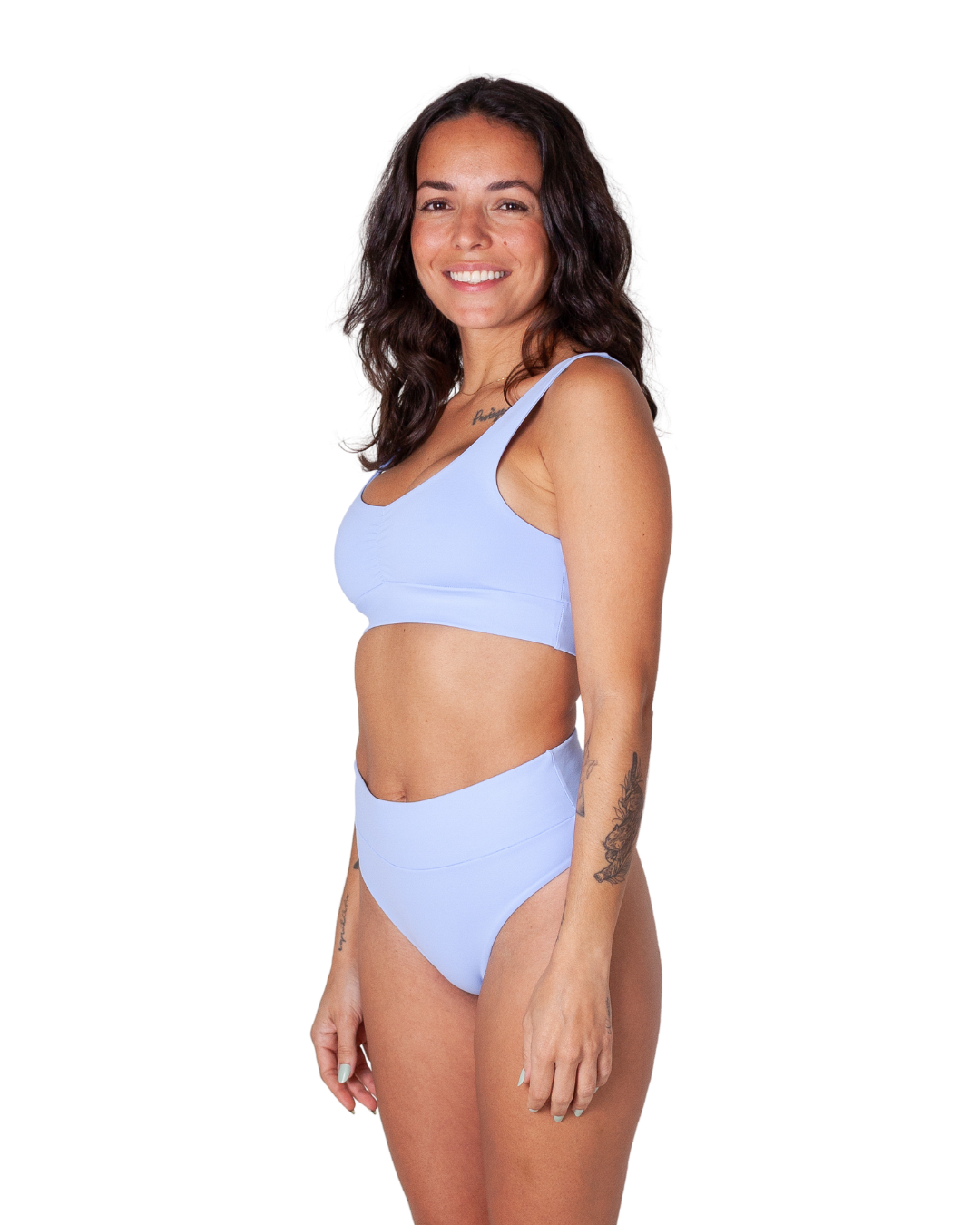 compress top | soft blue