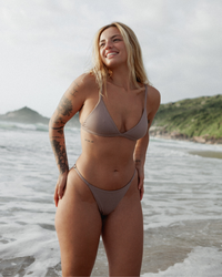 breezy top | cappuccino
