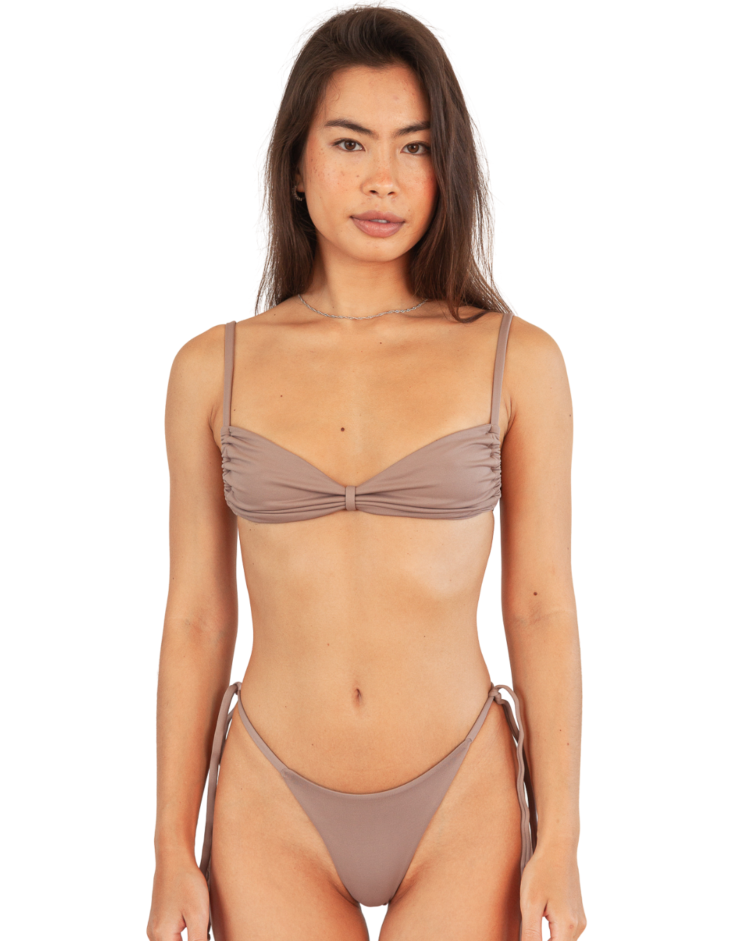 tie bottom | cappuccino