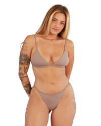 breezy top | cappuccino