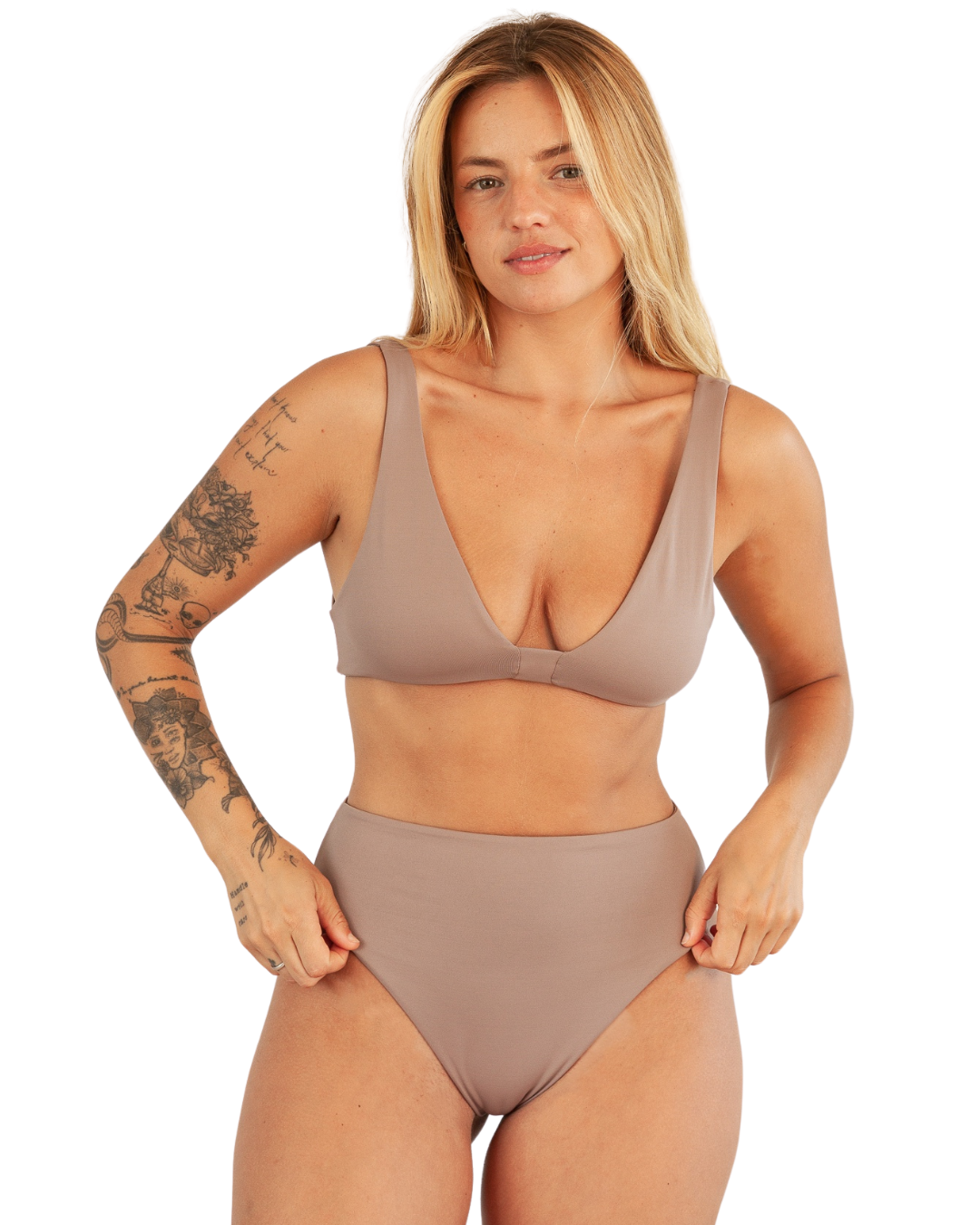 isla top | cappuccino